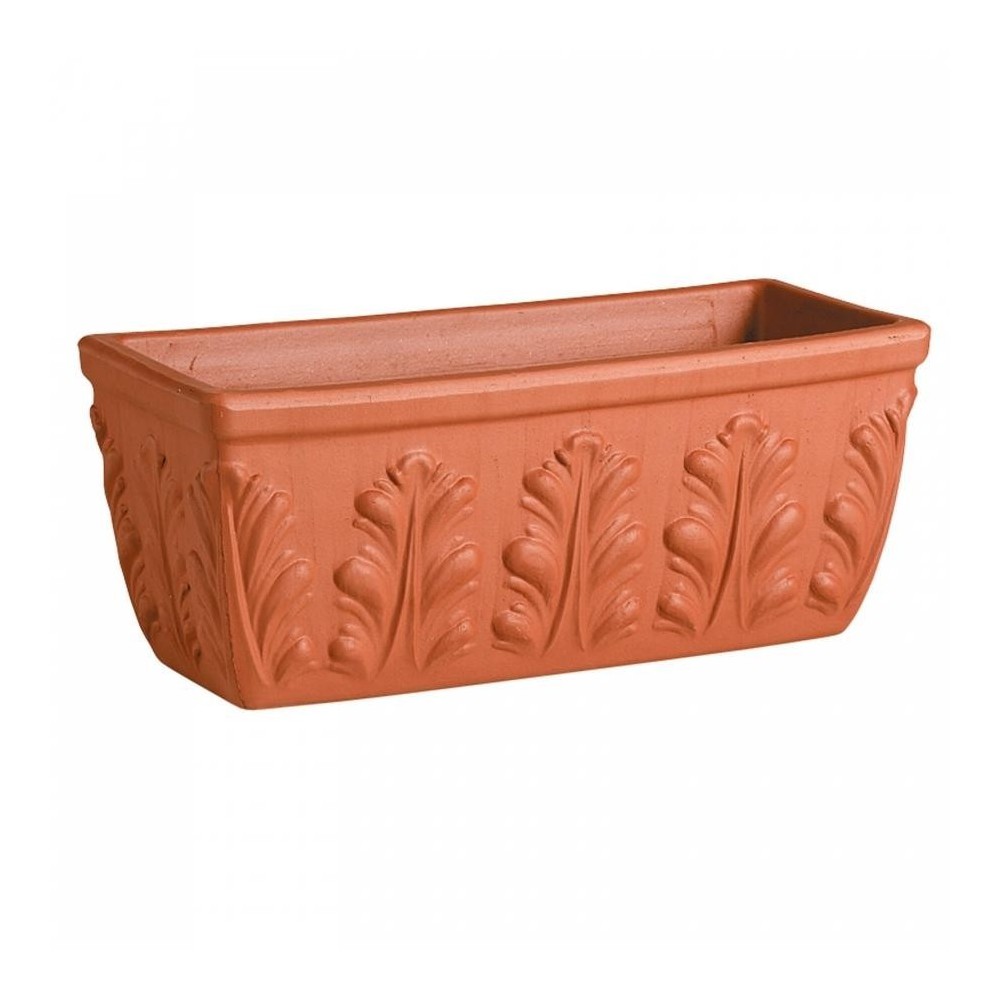 Cassetta Roma in terracotta cm 42 x 20  x h  17