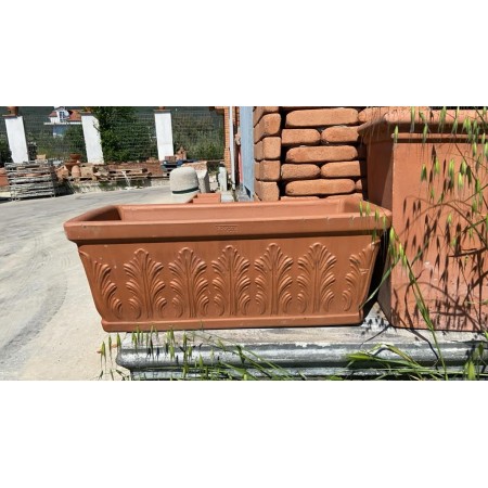 Cassetta Roma in terracotta cm 42 x 20  x h  17